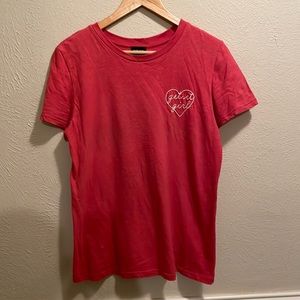 Embroidered Crewneck T-shirt